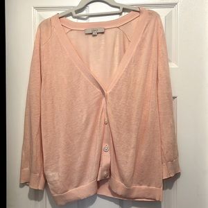 Loft Pink Cardigan